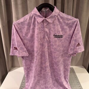 Adidas Lilac Polo Shirt - AMEX Championship PGA West